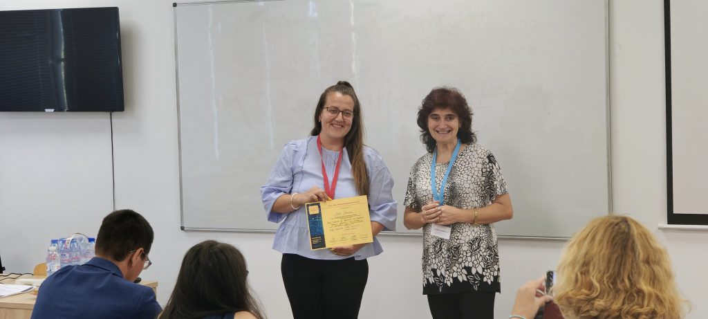BioInfoMed 2026 Best Oral Presentation Award for Milka Atanasova