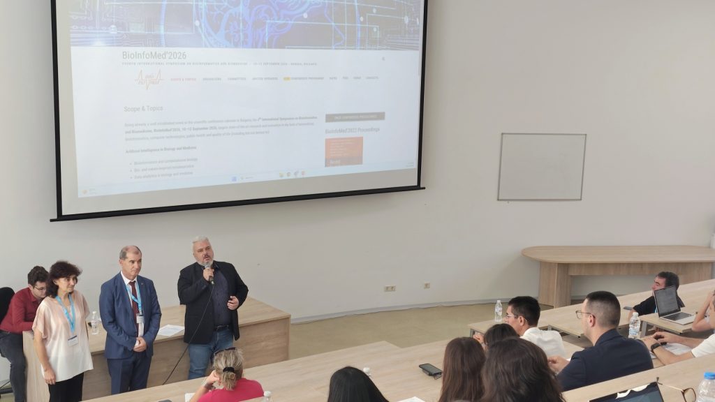 BioInfoMed'2026 - Opening Ceremony, 10 September 2026